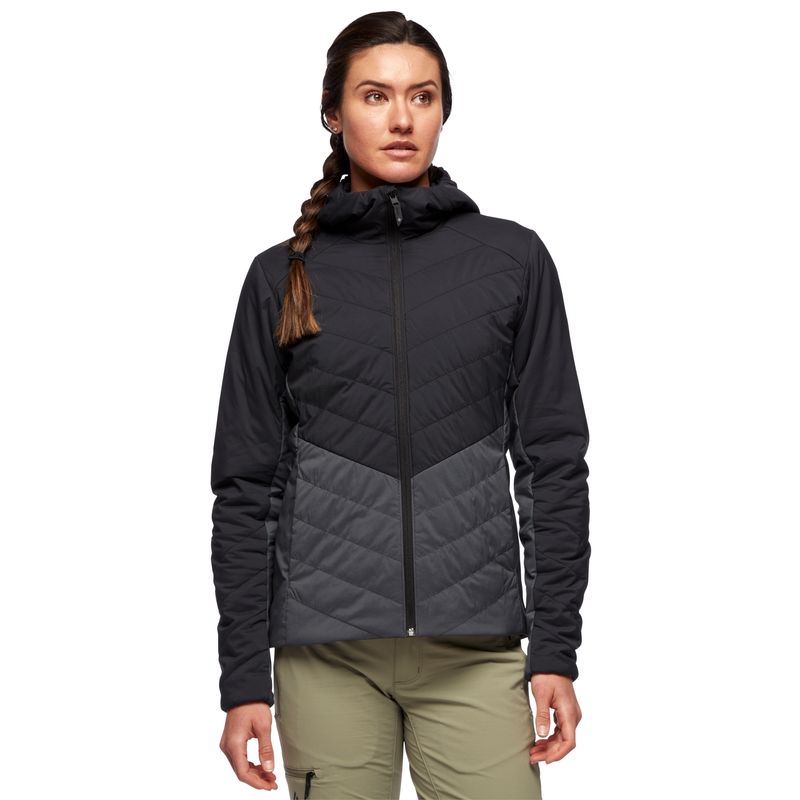 Black Diamond First Light Stretch Women's Jackets Black | 27809-WDRC