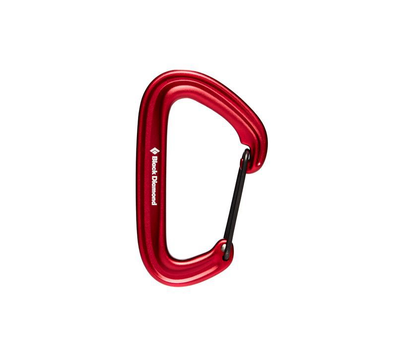 Black Diamond LiteWire Unisex Carabiners Red | 27418-CDWJ