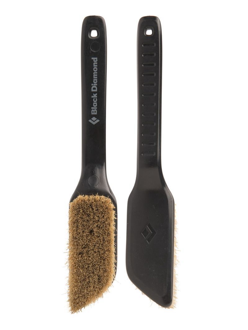 Black Diamond Medium Bouldering Brush Unisex Accessories Black | 96214-ADNJ