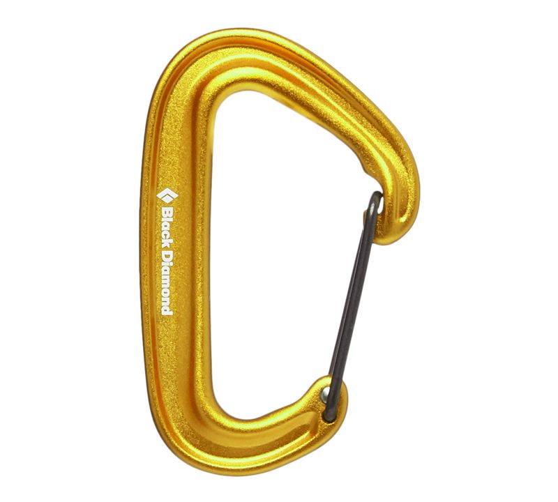 Black Diamond Miniwire Unisex Carabiners Yellow | 29170-TGWK