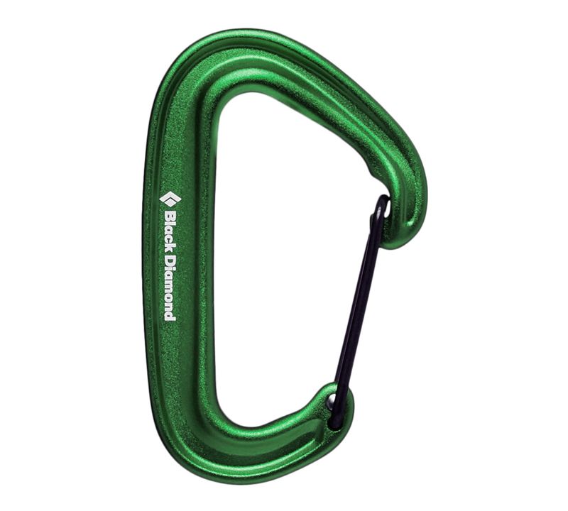 Black Diamond Miniwire Unisex Carabiners Green | 50413-EVBG