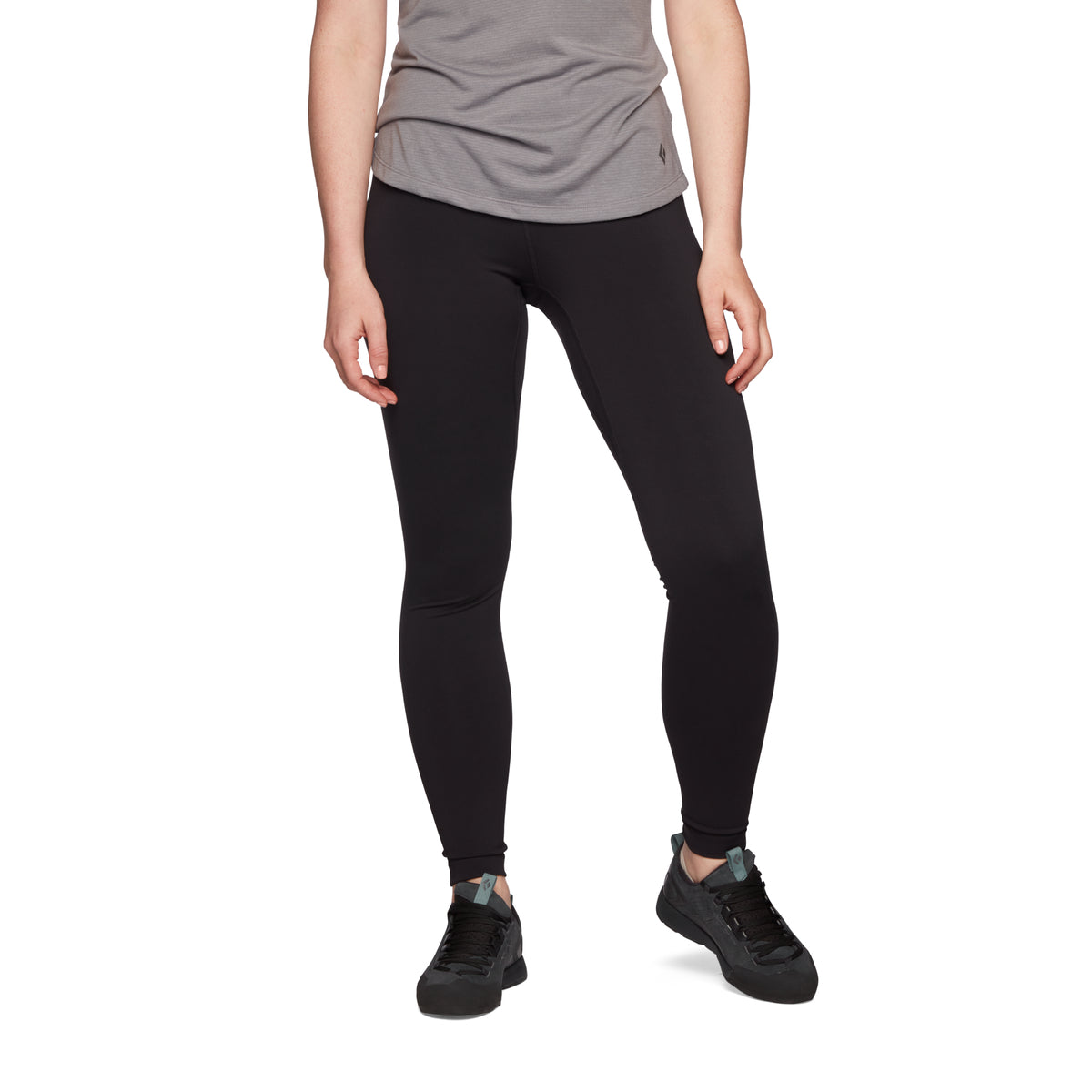 Black Diamond Session Tights Women's Pants Black | 38527-RQYI