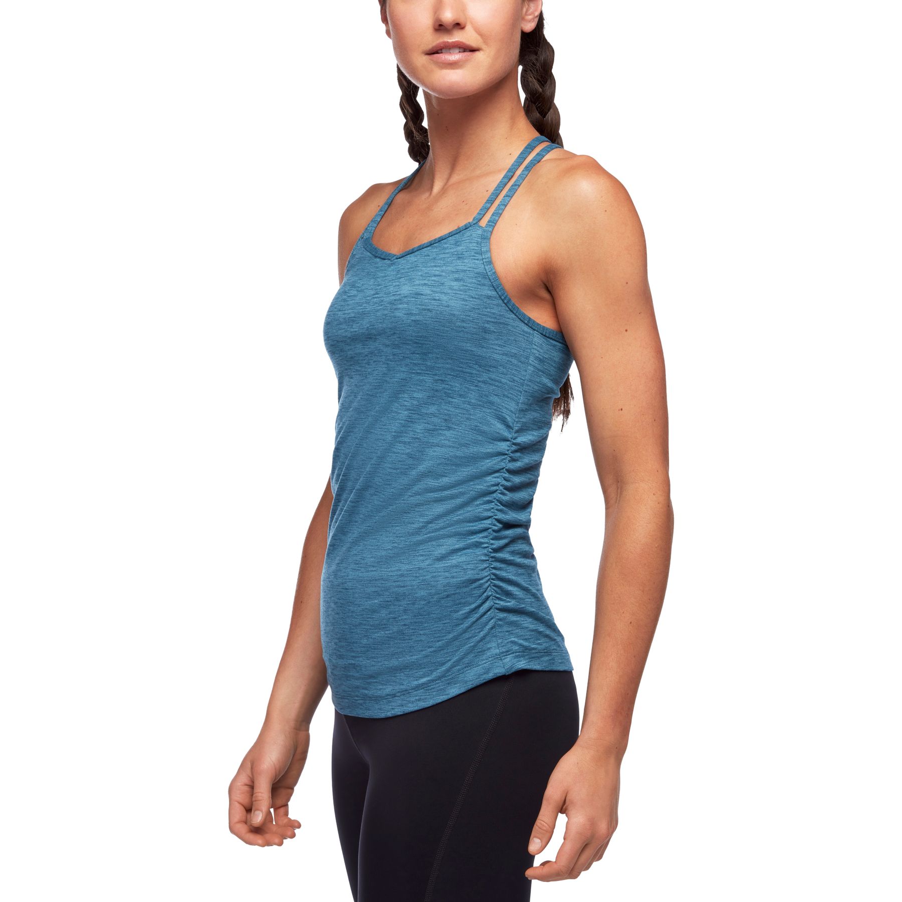 Black Diamond Six Shooter Women's Tops Blue | 24539-GTOC