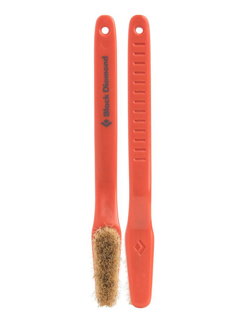 Black Diamond Small Bouldering Brush Unisex Accessories Red | 58926-YBCG