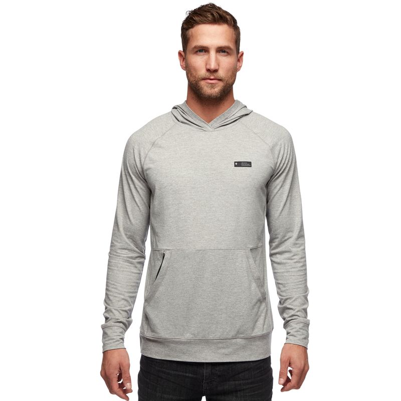 Black Diamond Stone Men's Tops Grey | 43628-HTBJ