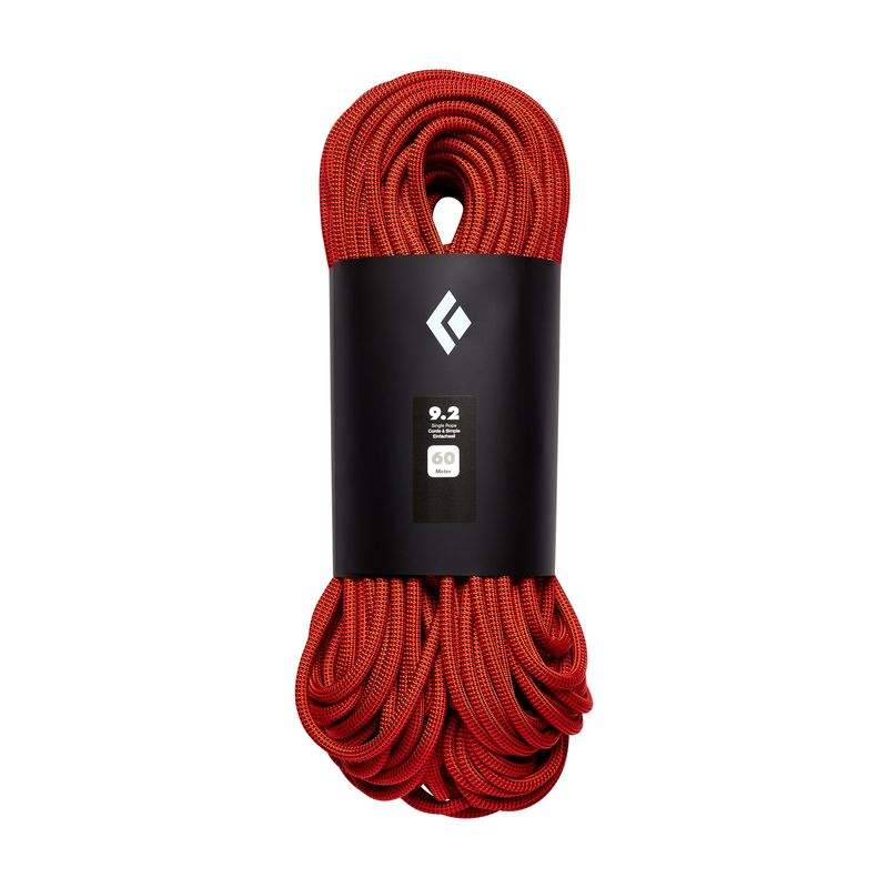 Black Diamond 9.2 Climbing - 60m Unisex Ropes Orange | 32658-CWIF