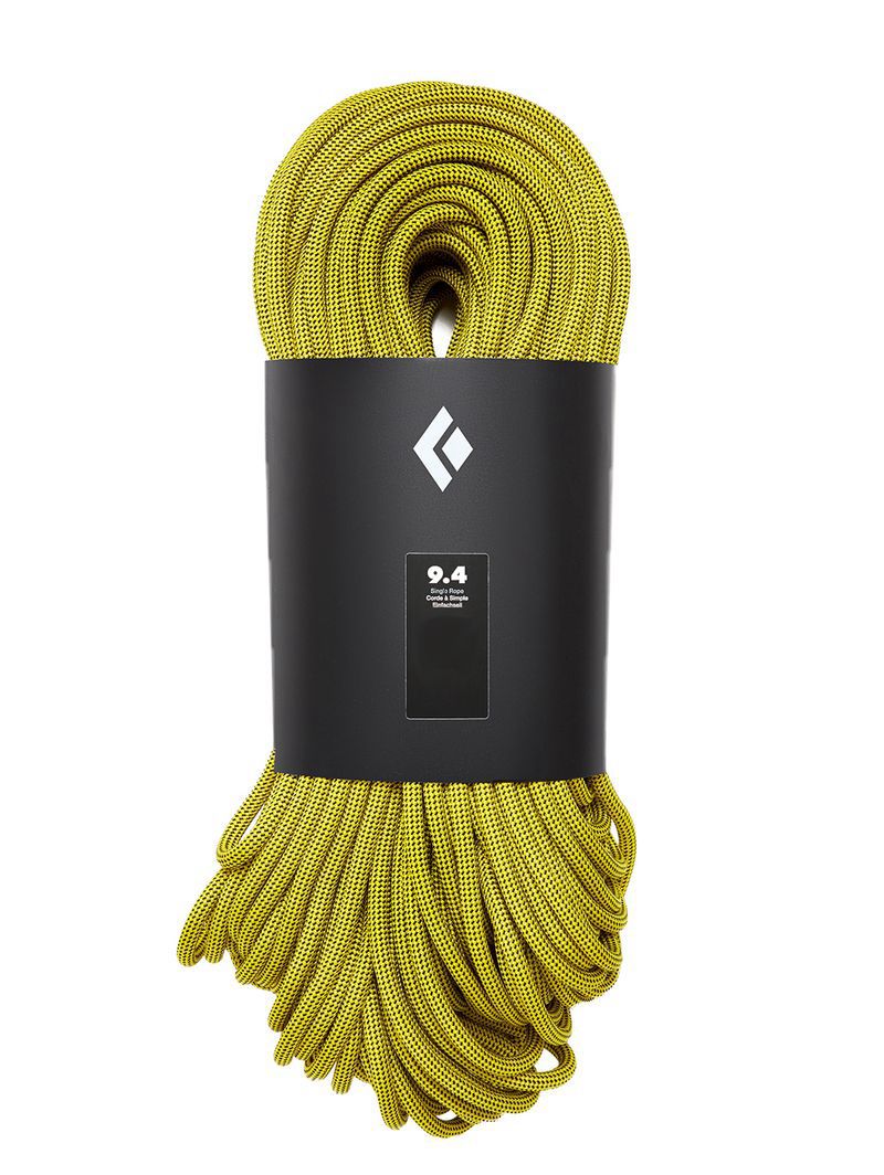 Black Diamond 9.4 Climbing Unisex Ropes Gold | 59678-QBTU