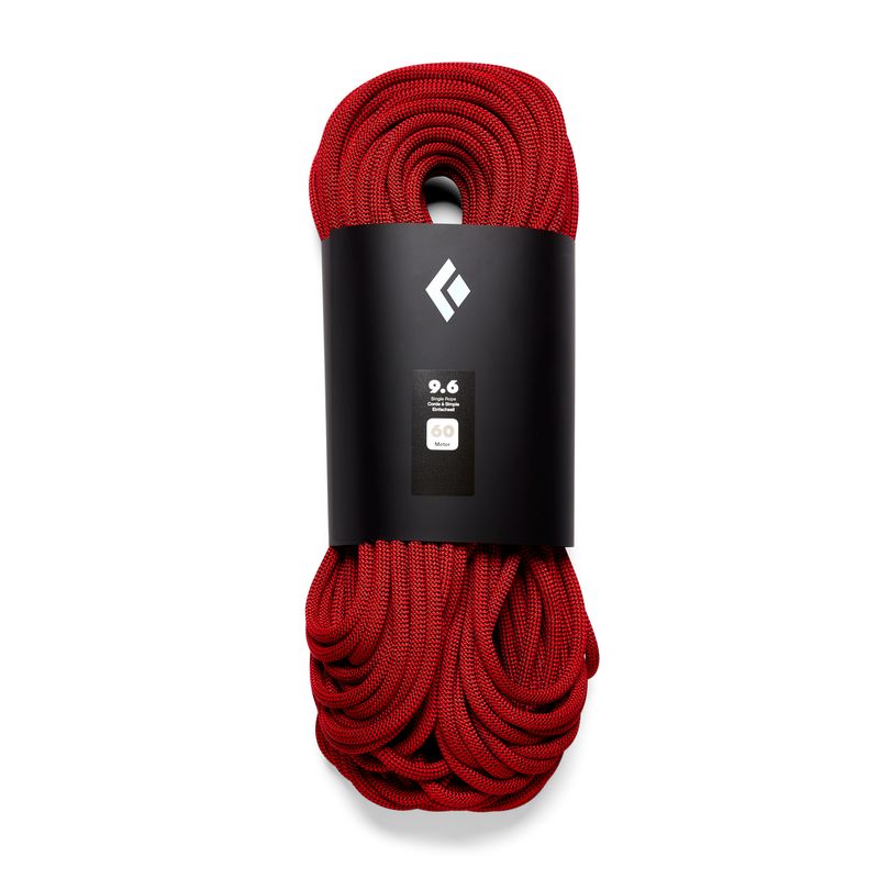 Black Diamond 9.6 Climbing - 60m Unisex Ropes Red | 01938-NKOH