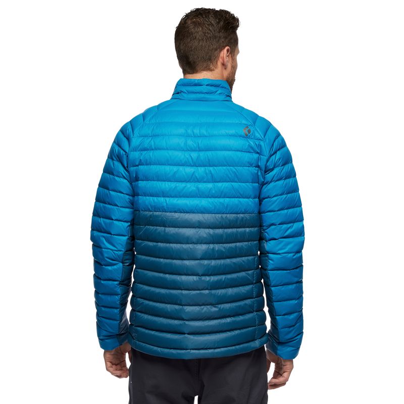 Black Diamond Access Down Men's Jackets Blue | 94025-ZMXC