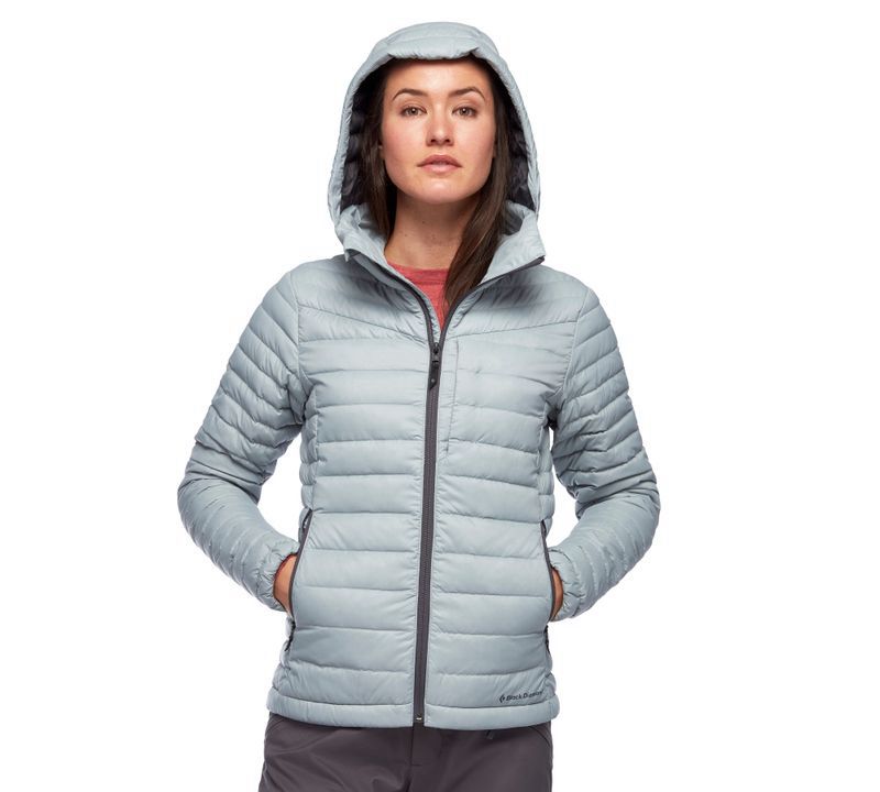 Black Diamond Access Down Women's Jackets Grey | 93624-XVTA