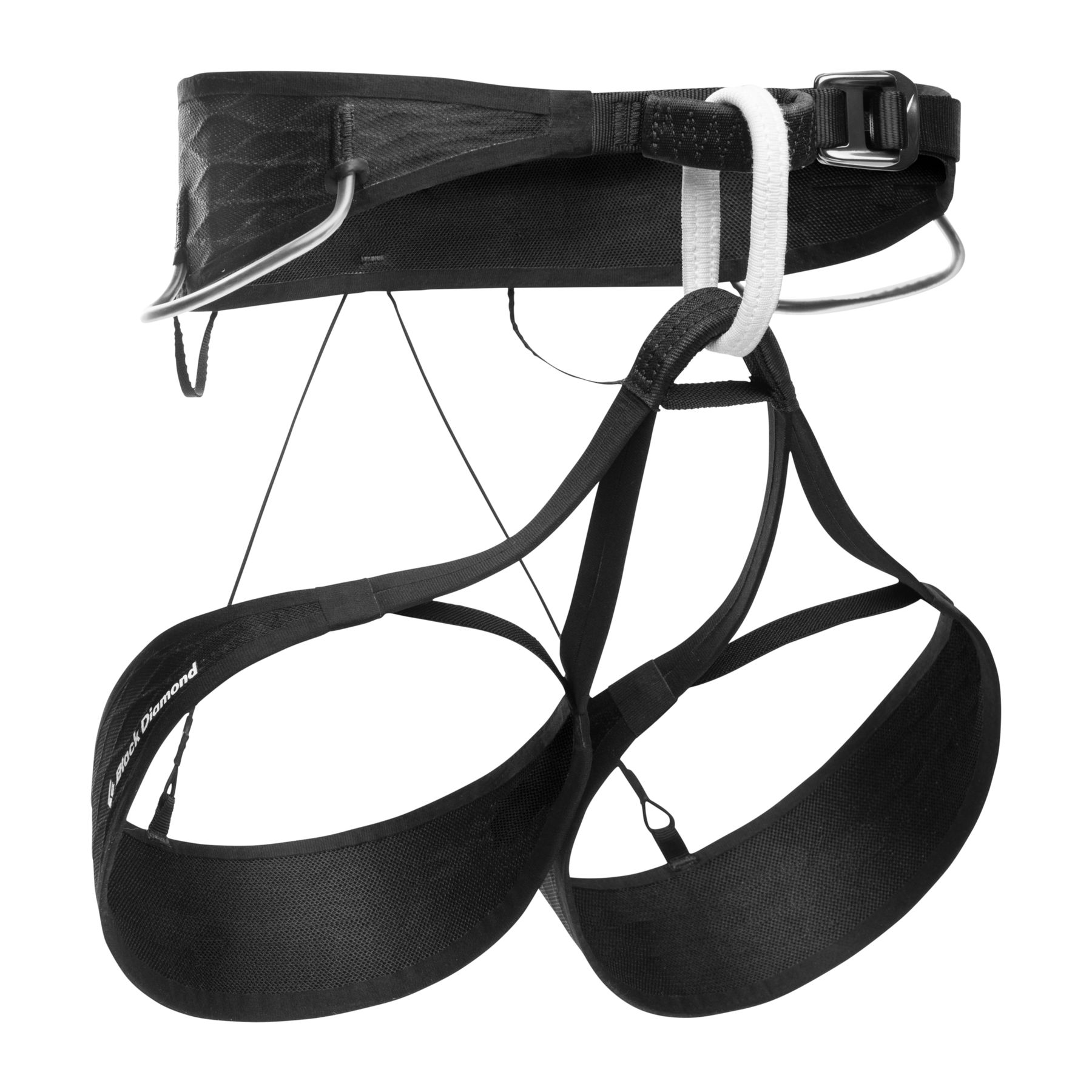 Black Diamond Airnet Men\'s Harnesses Black | 90384-DFLB