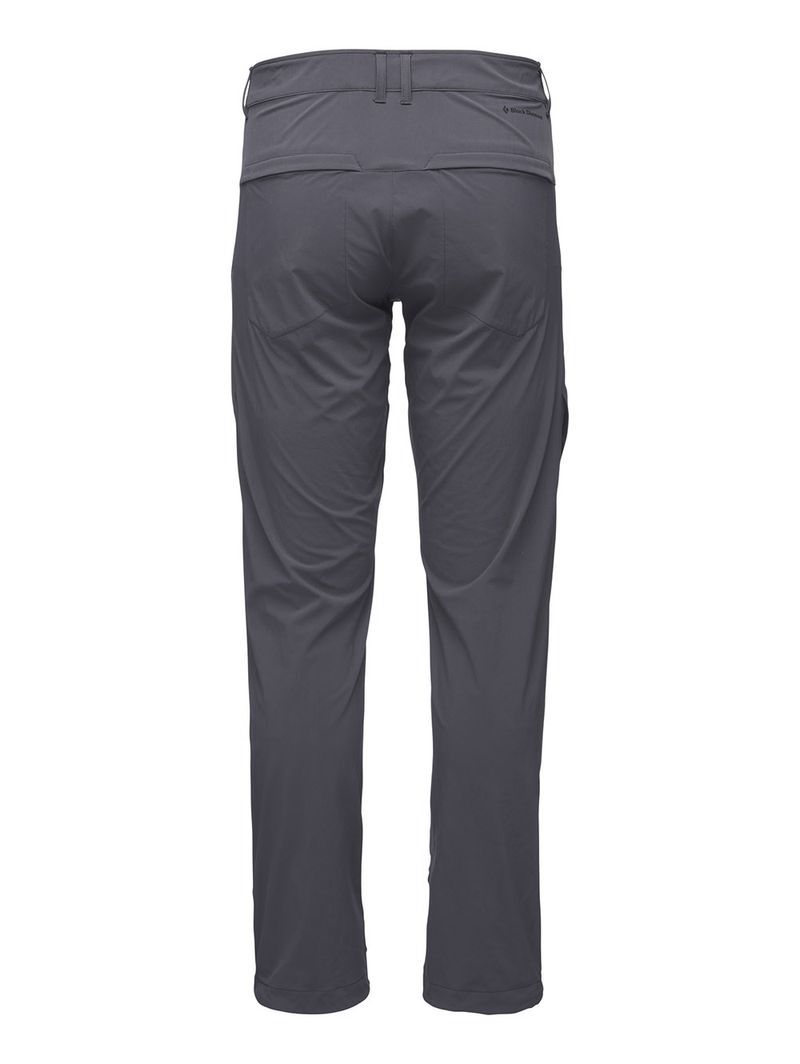 Black Diamond Alpine Light Softshell Men's Pants Dark Grey | 85902-HQOT