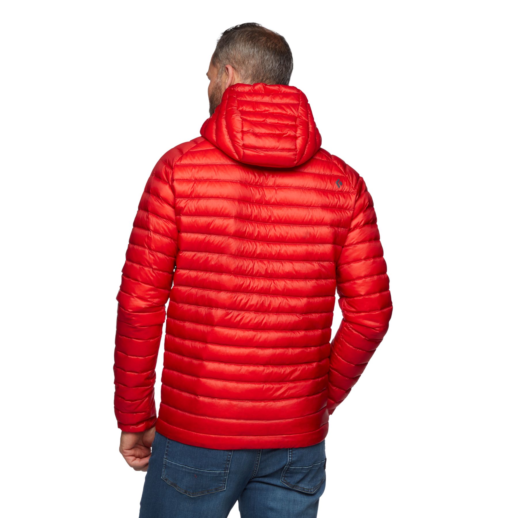 Black Diamond Approach Down Men's Jackets Red | 18753-OWAQ