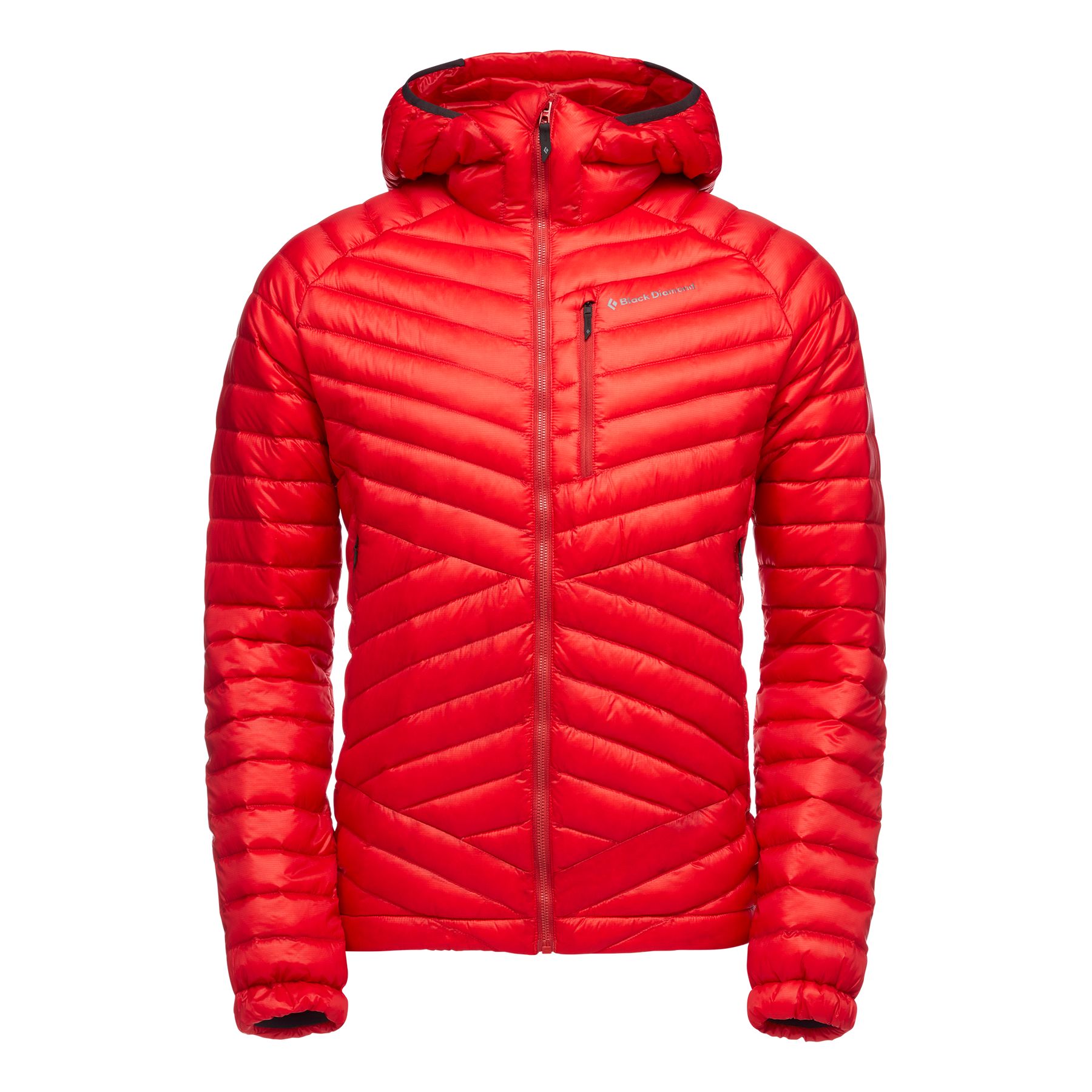 Black Diamond Approach Down Men's Jackets Red | 18753-OWAQ