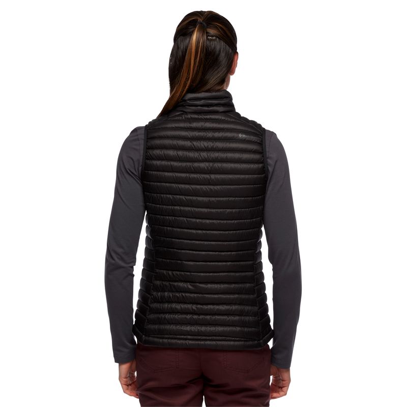 Black Diamond Approach Down Vest Women's Jackets Black | 10754-RXUF