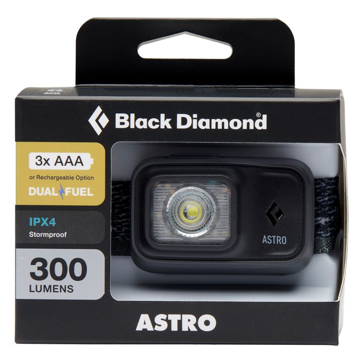 Black Diamond Astro 300 Unisex Headlamps Dark Grey | 63791-GZFJ