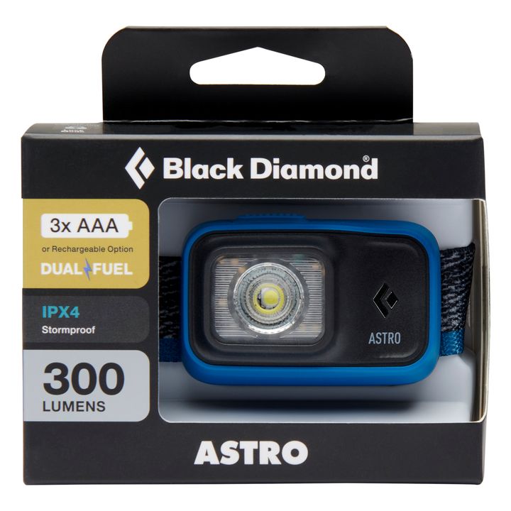 Black Diamond Astro 300 Unisex Headlamps Blue | 85174-BPZX