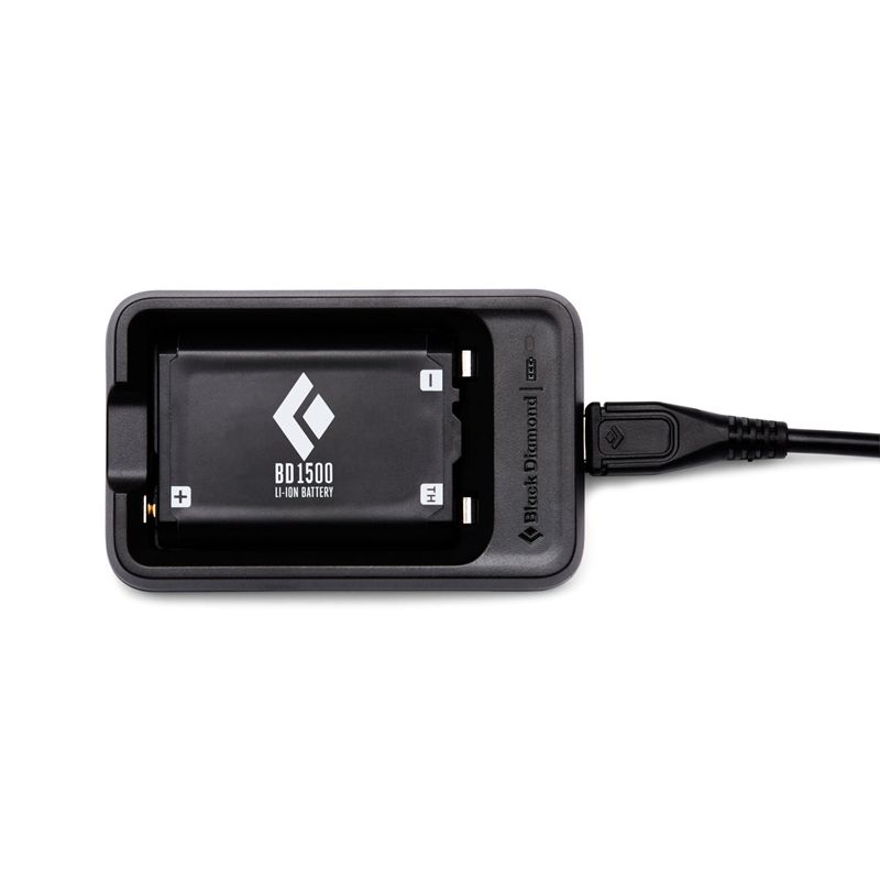 Black Diamond BD 1500 Battery & Charger Unisex Accessories Black | 04137-UEOA