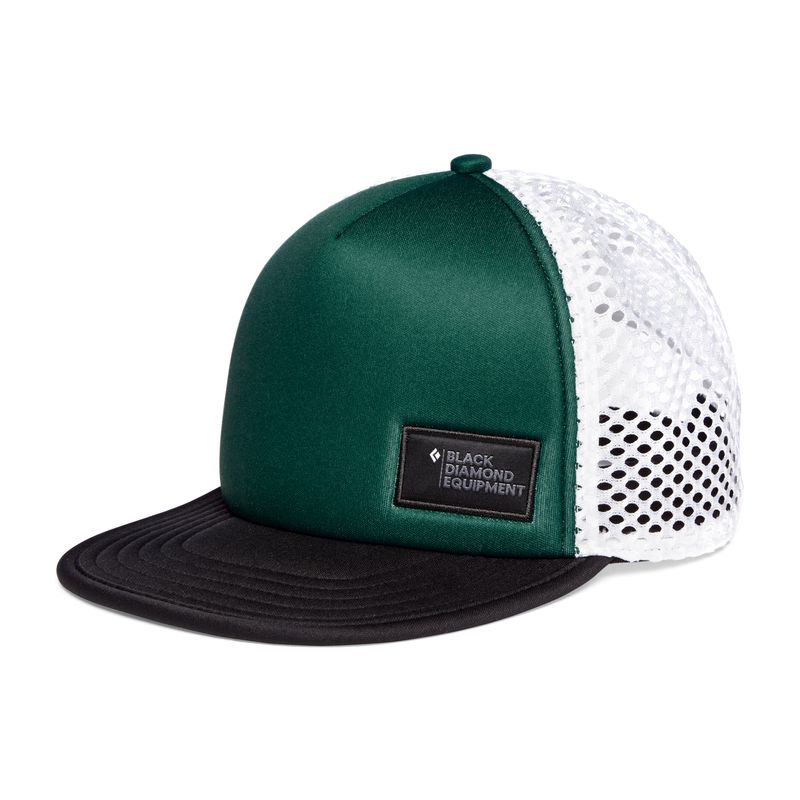 Black Diamond BD Hideaway Trucker Unisex Accessories Dark Green | 16283-OIHS