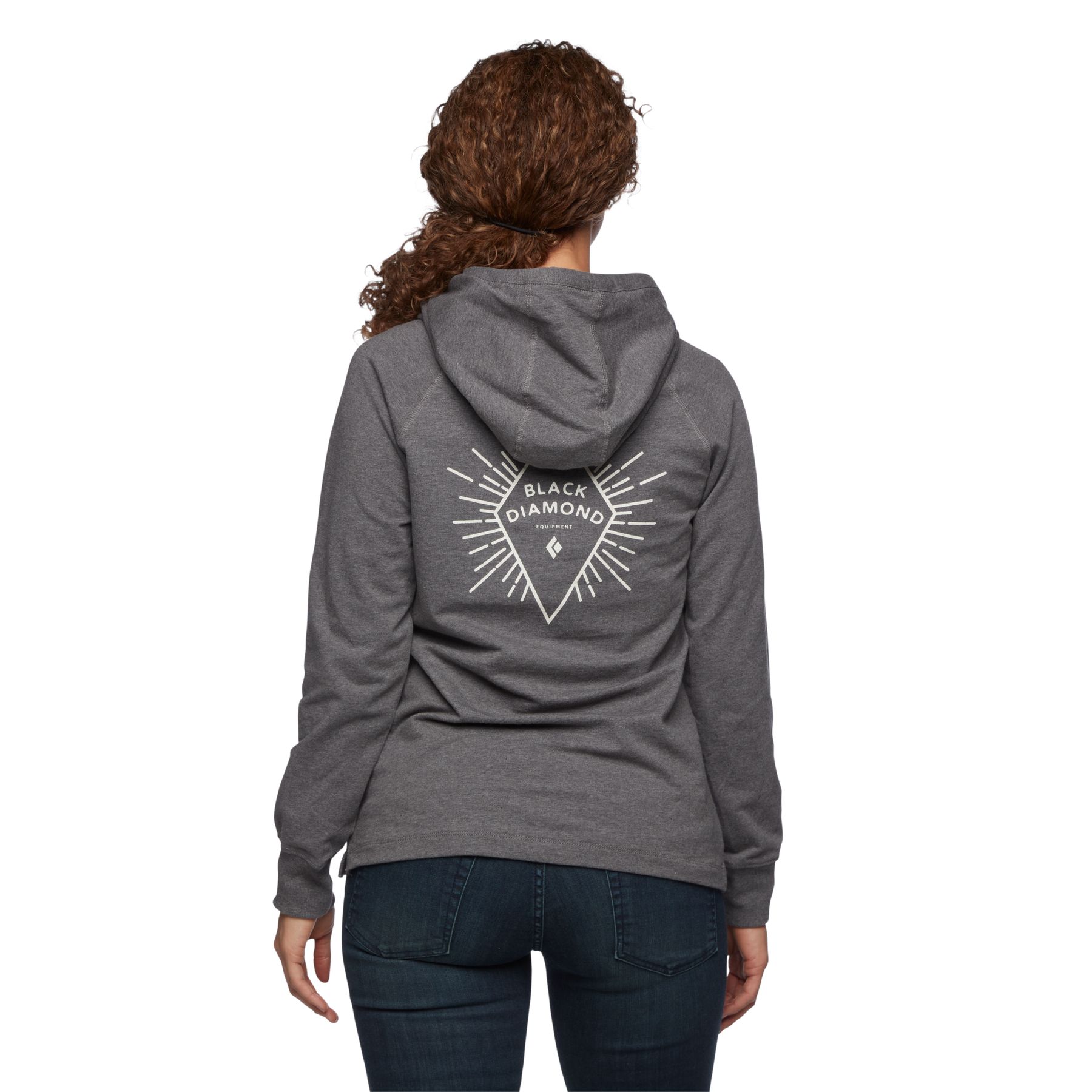 Black Diamond BD Rays Pullover Women's Tops Light Grey | 21549-TUPM