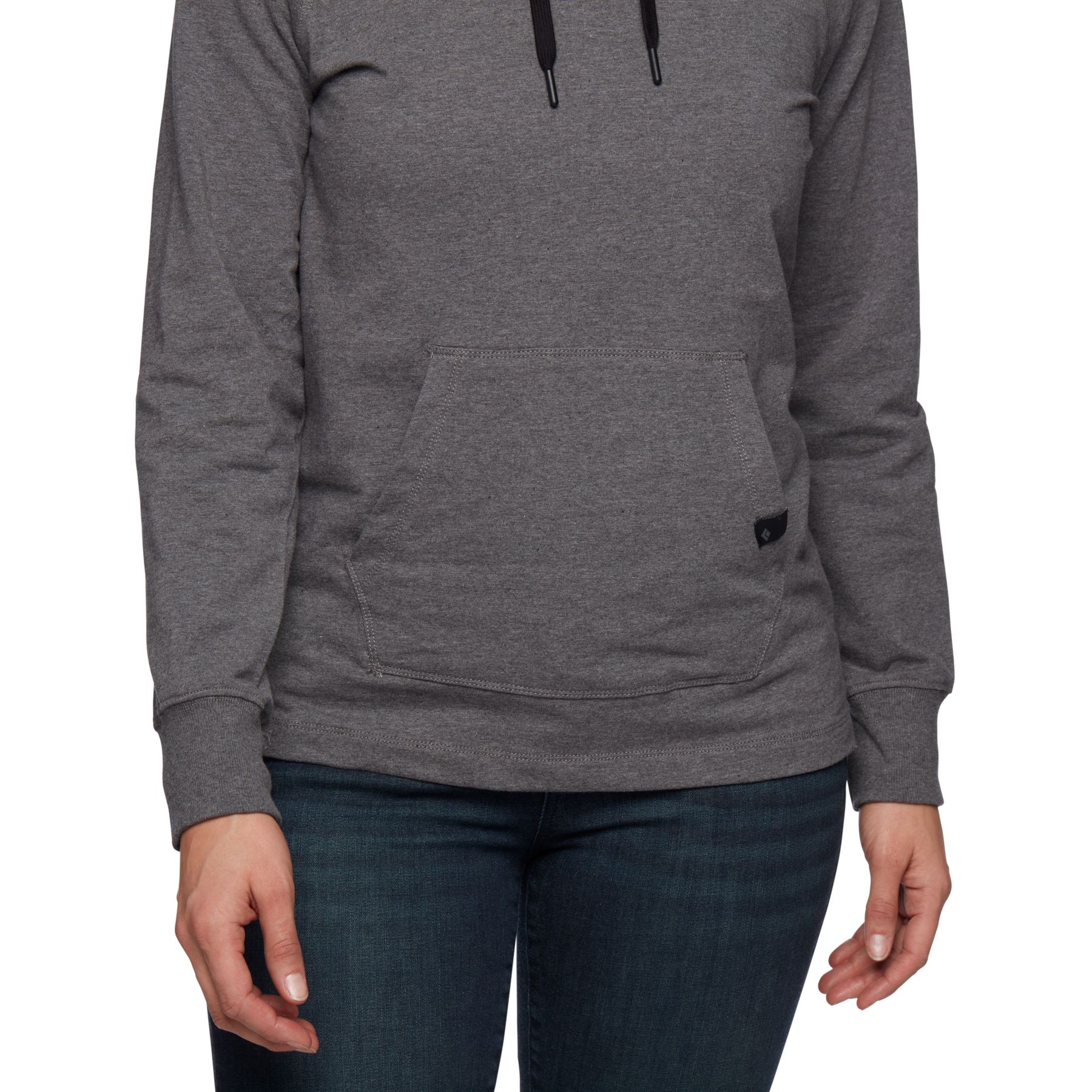 Black Diamond BD Rays Pullover Women's Tops Light Grey | 21549-TUPM