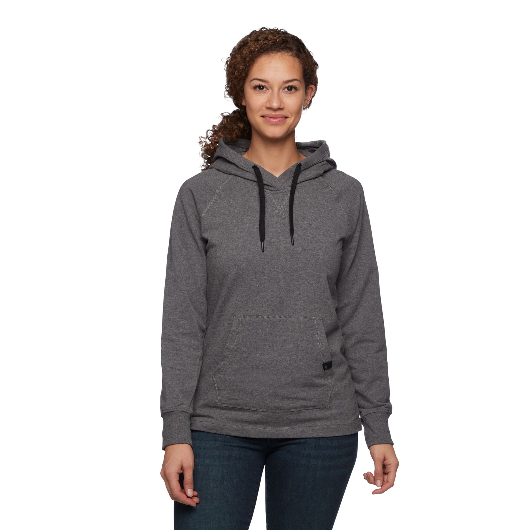 Black Diamond BD Rays Pullover Women\'s Tops Light Grey | 21549-TUPM