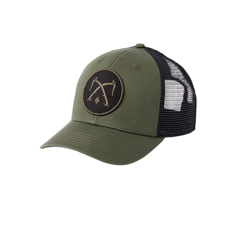 Black Diamond BD Trucker Hat Unisex Accessories Dark Green | 71230-QUZM