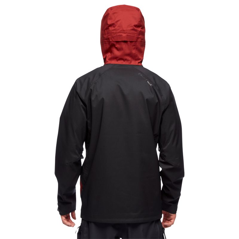 Black Diamond Boundary Line Insulated Men's Jackets Red | 91627-SUQR