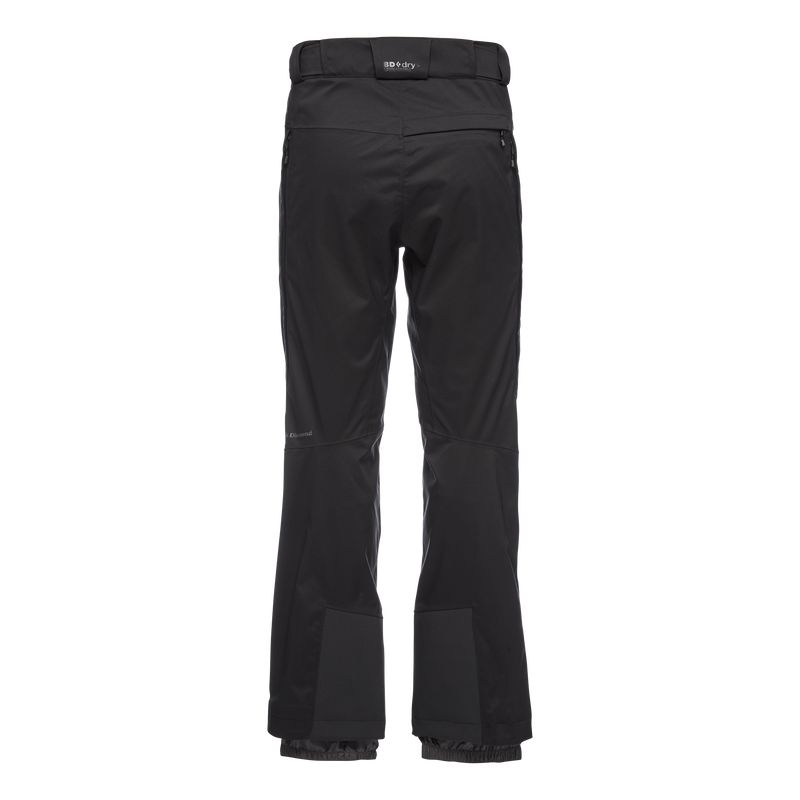 Black Diamond Boundary Line Shell Men's Pants Black | 81762-IBPN