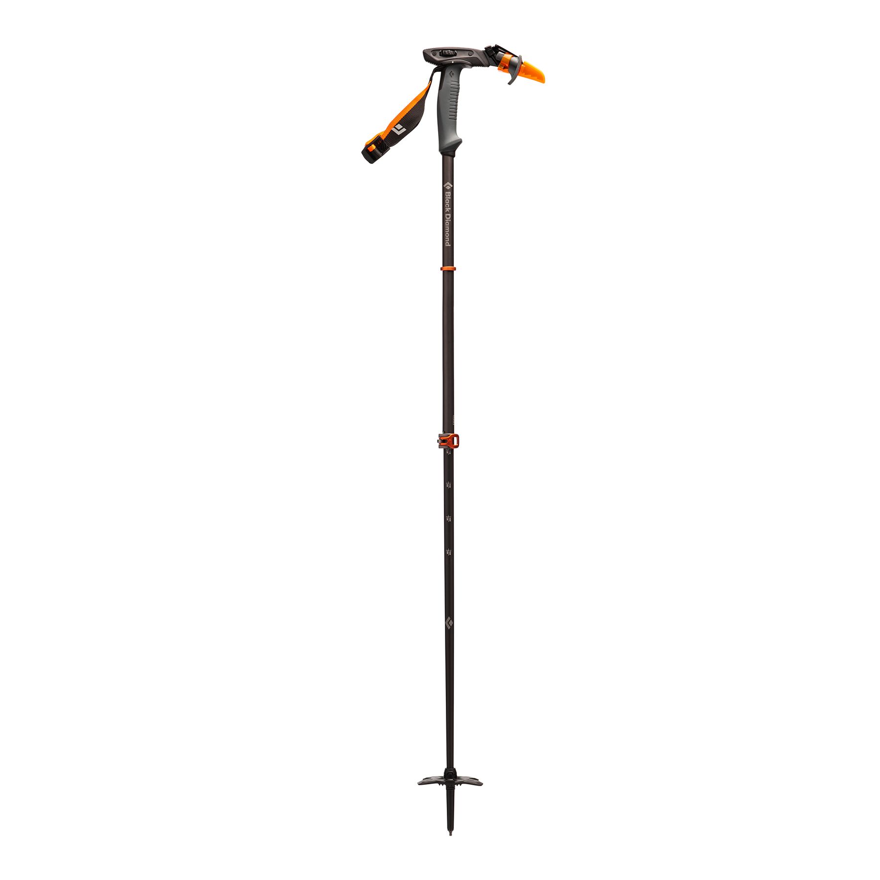 Black Diamond Carbon Whippet Unisex Ski Poles Orange | 40279-XKNH