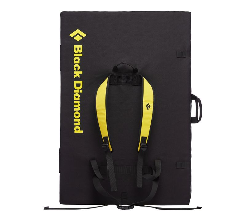 Black Diamond Circuit Crash Unisex Bouldering Pads Black / Lemon | 20734-KATL