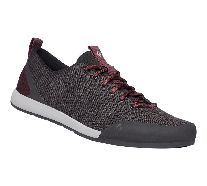 Black Diamond Circuit Women\'s Approach Dark Grey / Burgundy | 37801-JTRI