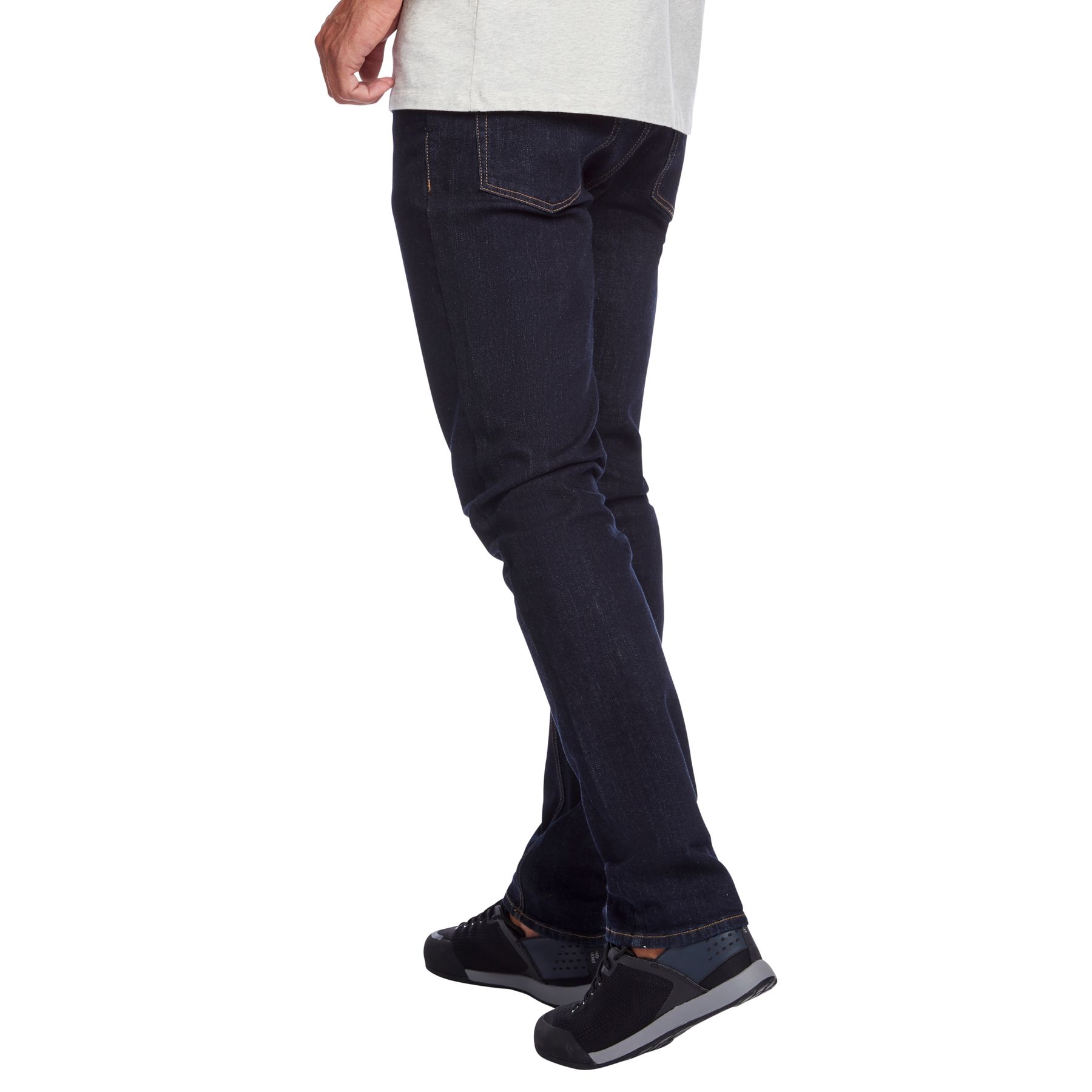 Black Diamond Crag Denim Men's Pants Black | 91578-HELK