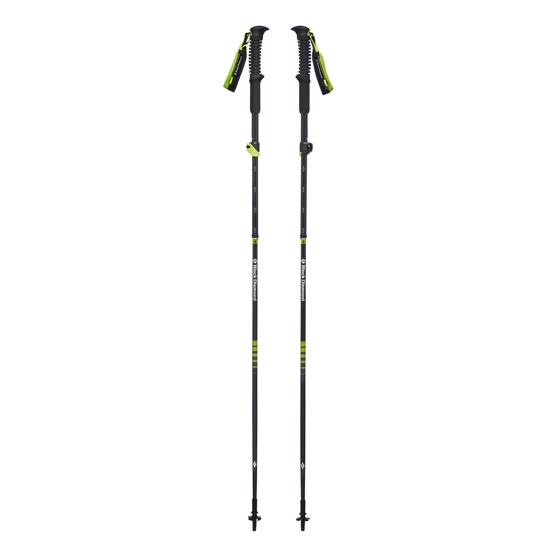 Black Diamond Distance Carbon FLZ-AR Unisex Trekking Poles Green | 31048-XWOD