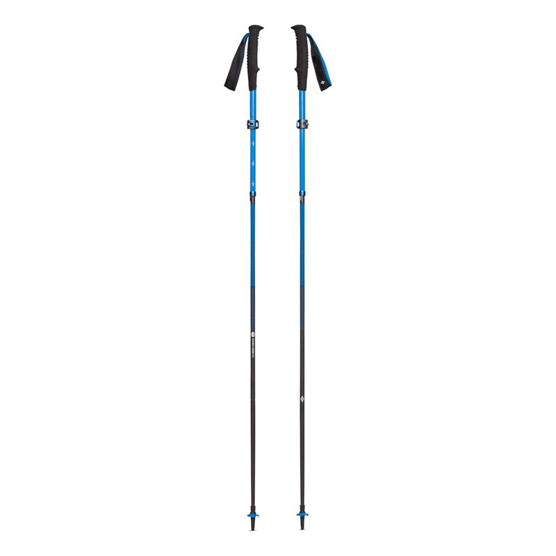 Black Diamond Distance Carbon FLZ Unisex Trekking Poles Blue | 17082-FJZG