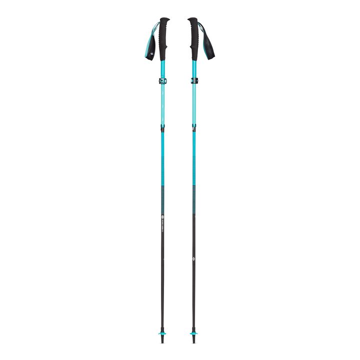 Black Diamond Distance Carbon FLZ Women's Trekking Poles Turquoise | 06349-LHQX