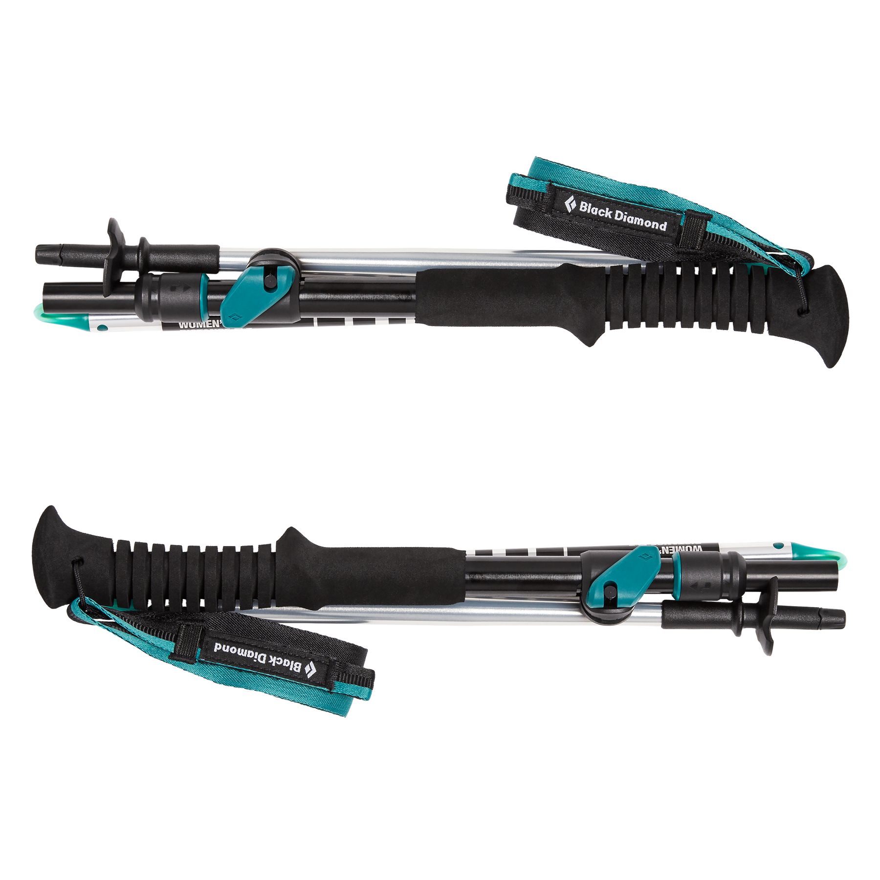 Black Diamond Distance FLZ Women's Trekking Poles Turquoise | 61482-QFZH