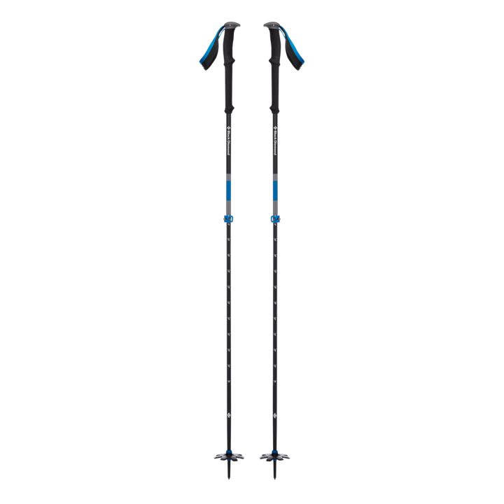 Black Diamond Expedition 2 Pro Unisex Ski Poles Black | 82164-XHNO