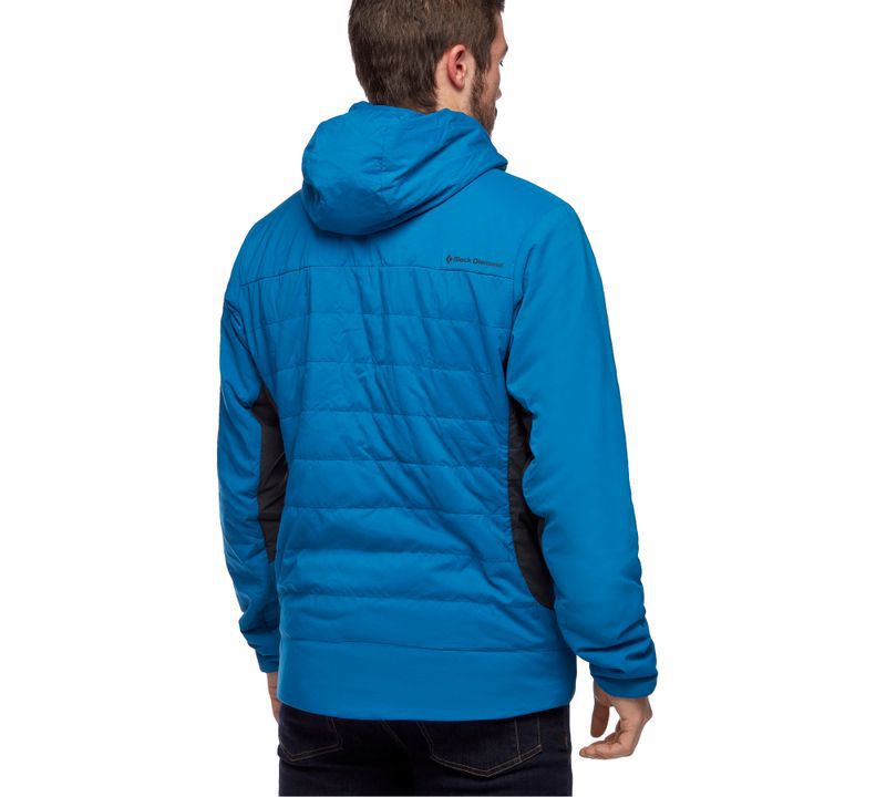 Black Diamond First Light Stretch Men's Jackets Blue | 92385-RZAL