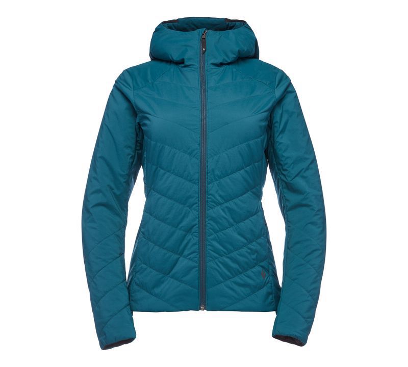 Black Diamond First Light Stretch Women's Jackets Blue | 01342-NOGQ