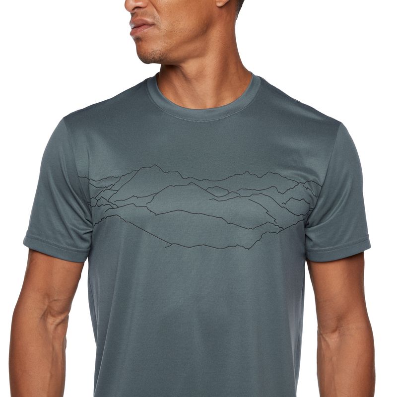 Black Diamond Genesis Tech Men's Tops Dark Green | 52836-GBSZ