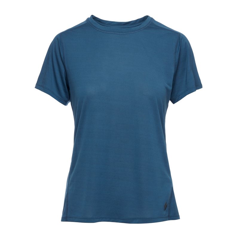 Black Diamond Genesis Tech Women's Tops Blue | 59124-MOFD