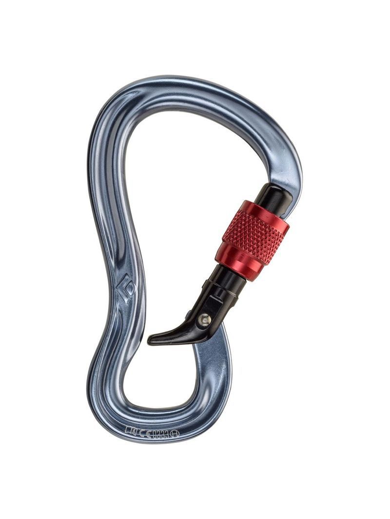 Black Diamond GridLock Screwgate Unisex Carabiners Silver | 57849-TGIV