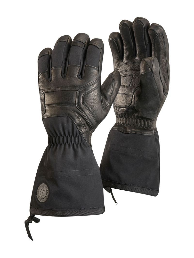 Black Diamond Guide Unisex Gloves Black | 49052-RTBZ