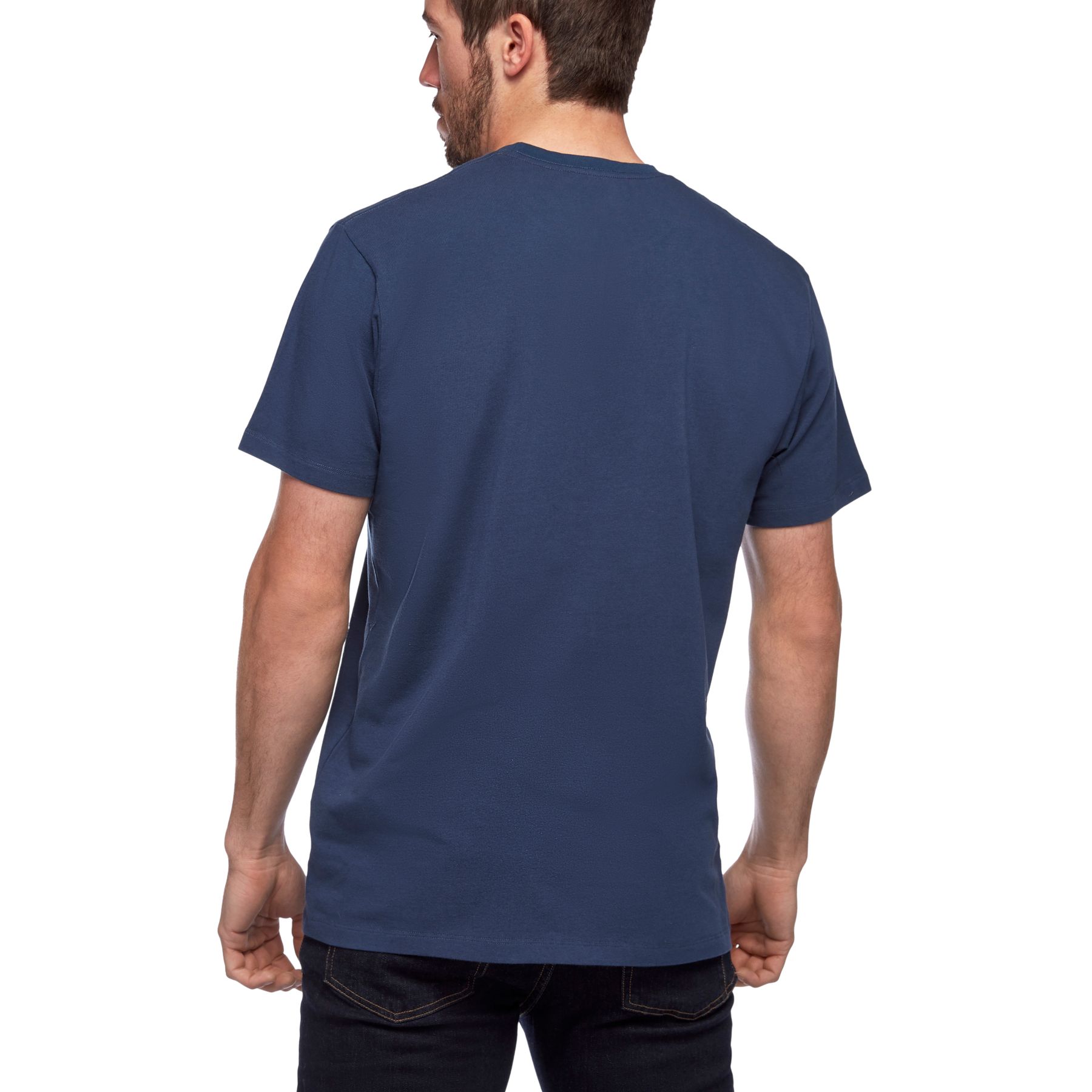 Black Diamond Half Dome Pocket Men's Tops Black | 02894-UNPK