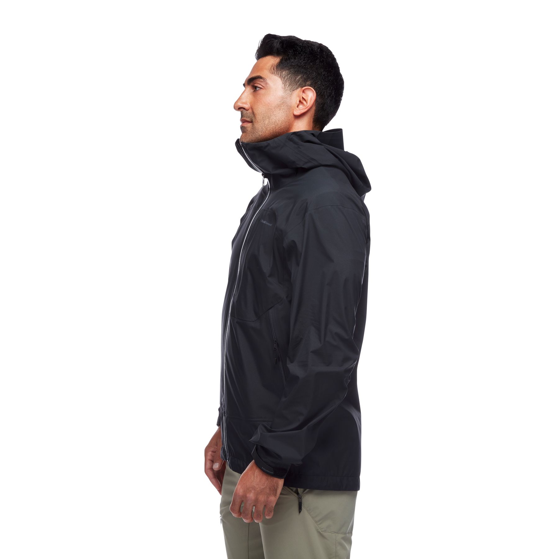 Black Diamond Highline Shell Men's Jackets Black | 56079-VYPJ