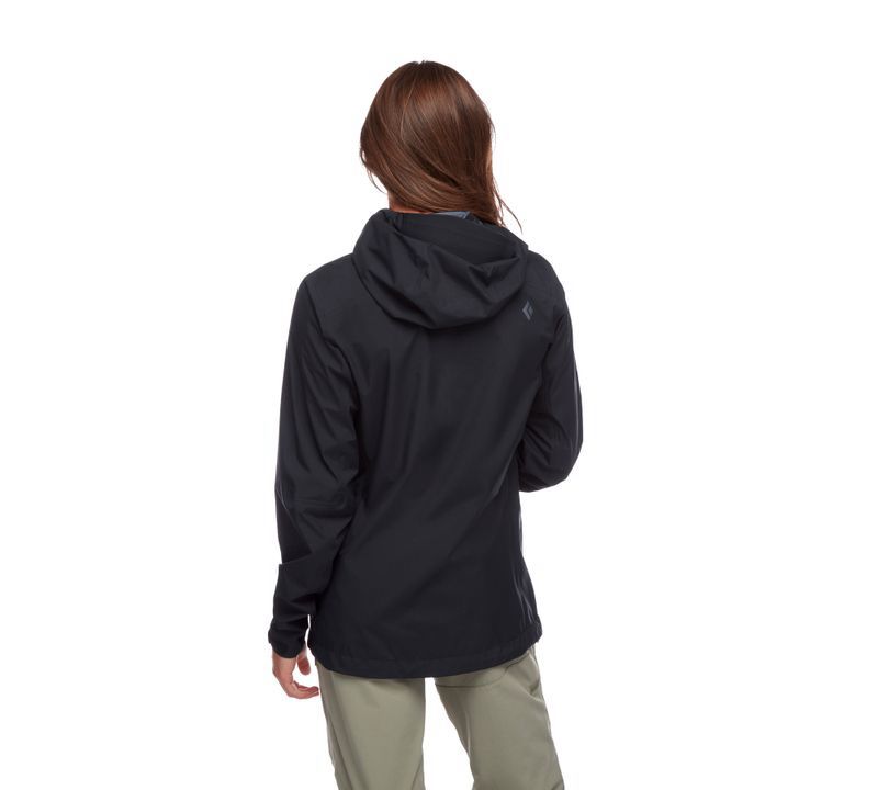 Black Diamond Highline Shell Women's Jackets Black | 03418-IELO