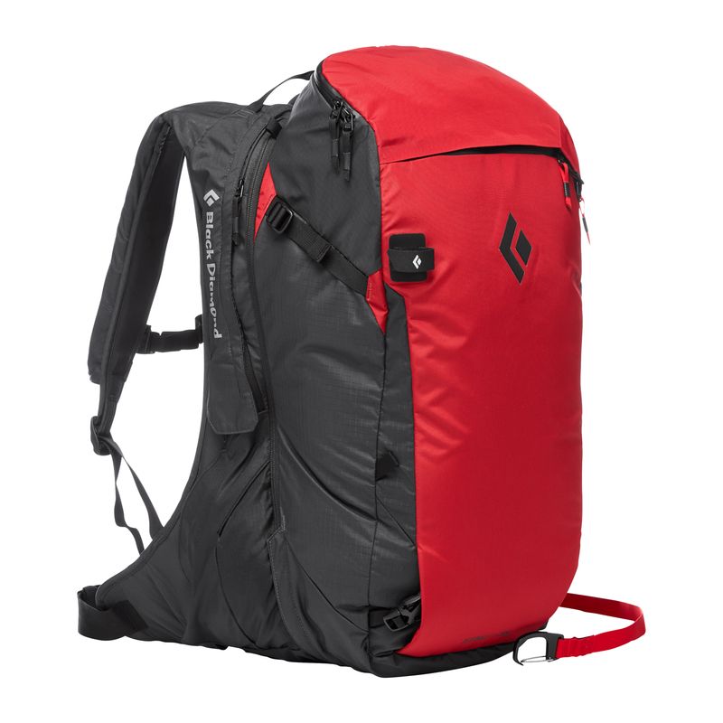 Black Diamond JetForce Pro 35L Avalanche Air Unisex Pack Red | 17234-OFQY