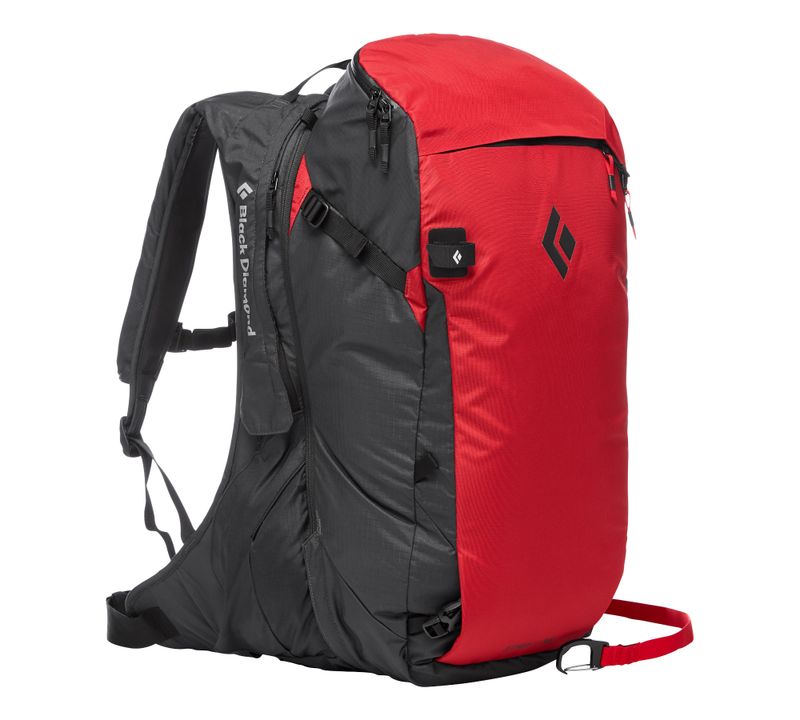 Black Diamond Jetforce Pro 25L Avalanche Air Unisex Pack Red | 52671-OBME