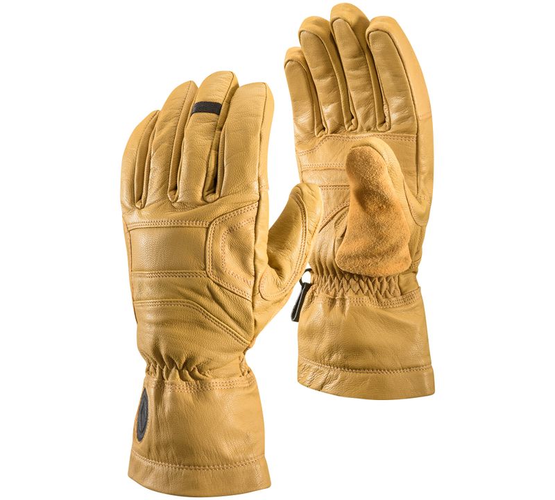 Black Diamond Kingpin Unisex Gloves Beige | 75691-ENAT